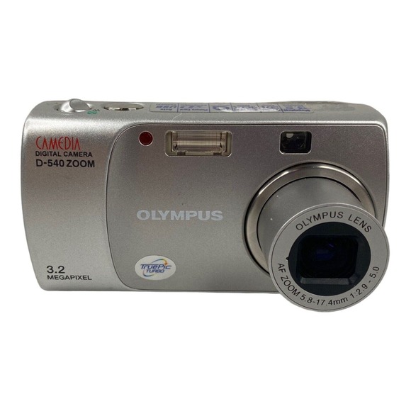 Olympus CAMEDIA D-540 Zoom 3.2MP Digital Camera - Silver - Tested NO CARD - Picture 1 of 5